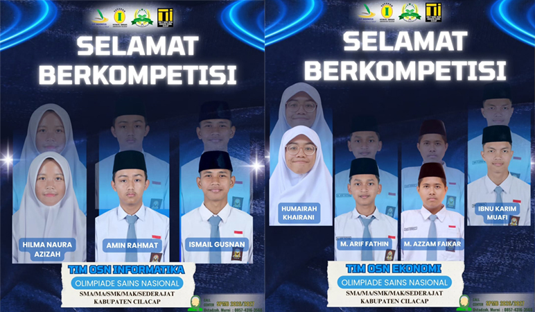 Selamat Berkompetisi di OSN-K 2026 Kabupaten Cilacap